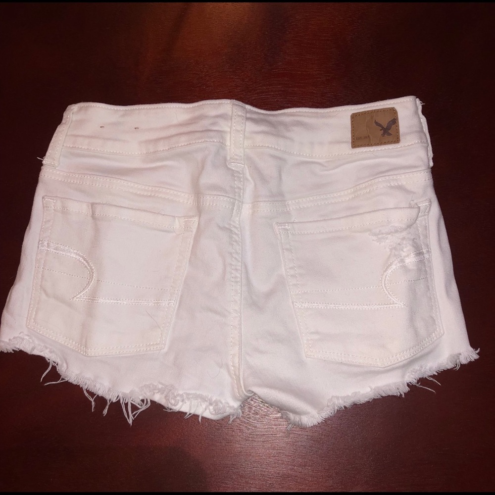 American Eagle Distressed Jean Shorts Size 2